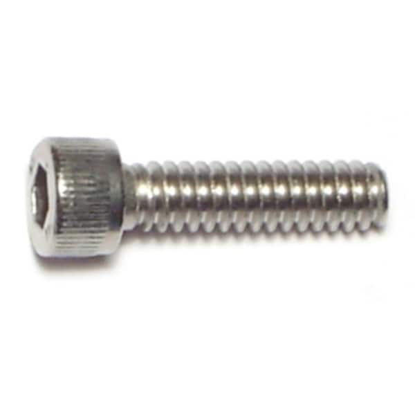 Midwest Fastener #10 Socket Head Cap Screw, Plain Stainless Steel, 3/4 in Length, 10 PK 67812 - main